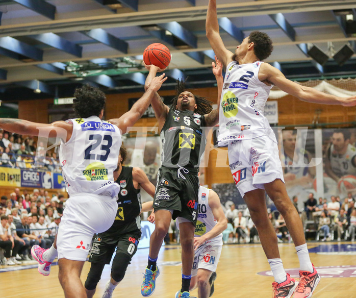 Basketball Superliga 2022/23, Playoff, Semifinale Spiel 3 Gmunden Swans vs. Flyers Wels


