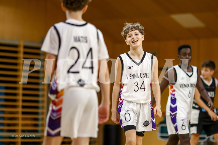 12.01.2025 Österreichischer Basketballverband 2024/25, SLMU14, SU Döbling vs Vienna Giants