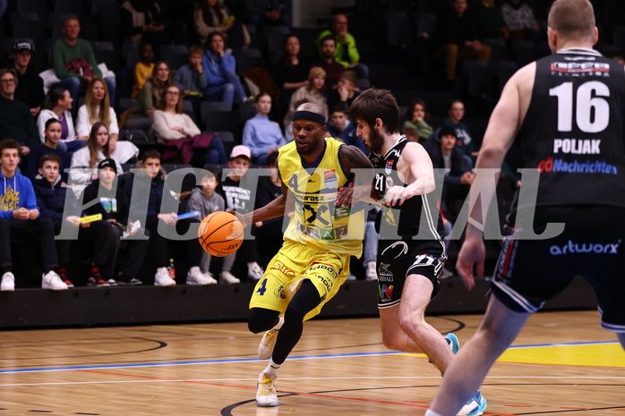 21.12.2023, Graz, Raiffeisen Sportpark Graz, Basketball Superliga 2023/24, Grunddurchgang, Runde 13, UBSC Raiffeisen Graz - Raiffeisen Flyers Wels