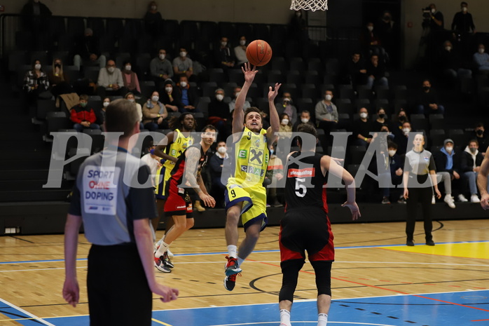 Basketball Superliga 2021/22, Grunddurchgang 8.Runde UBSC Graz vs. BC Vienna