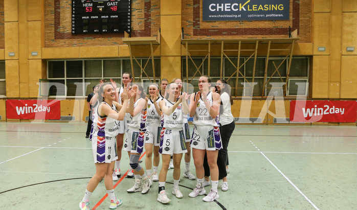 Basketball Damen Superliga 2021/22, Halbfinale Spiel 3 Vienna United vs. UBI Graz


