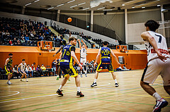 Basketball, Basketball Zweite Liga 2024/25, Grunddurchgang 17.Runde, Vienna Timberwolves, Future Team Steiermark, Philipp D'Angelo (9)