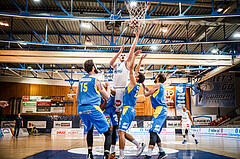 Basketball, bet-at-home Basketball Superliga 2020/21, Grunddurchgang, 6. Runde, Oberwart Gunners, SKN St. Pölten Basketball, Renato Poljak (16)