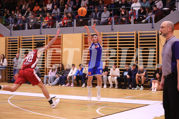 Basketball Zweite Liga 2023/24, Grunddurchgang Spiel 6 Mistelbach Mustangs vs. BBU Salzburg


