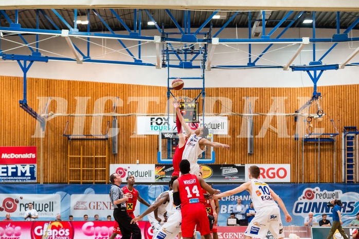 Basketball ABL 2015/16 F1 Oberwart GUNNERS vs. WBC Wels