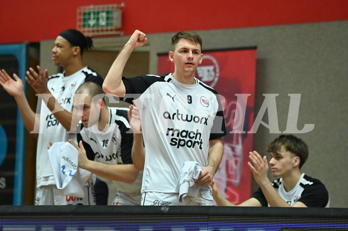 Basketball Superliga 2023/24, 4.Plazierungsrunde,
Flyers Wels vs. UBSC Graz

