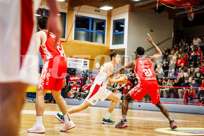 Basketball, win2day Basketball Superliga 2024/25, Grunddurchgang 17.Runde, SKN St. Pölten, Traiskirchen Lions, Duje Putnik (11)
