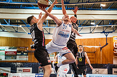 Basketball, bet-at-home Basketball Superliga 2020/21, Platzierungsrunde, 5. Runde, Oberwart Gunners, Flyers Wels, Sebastian Käferle (7)