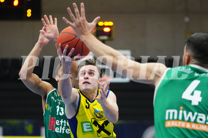 Basketball Superliga 2021/22, 10. Platzierungsrunde, UBSC Graz vs. Kapfenberg


