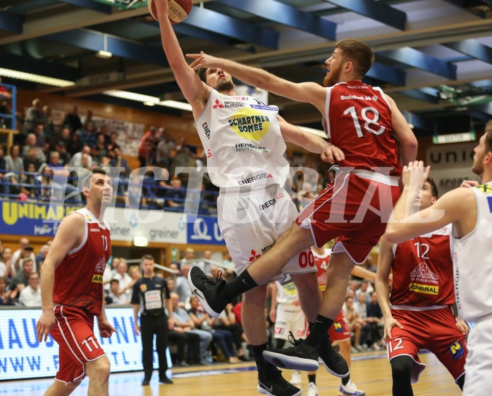 Basketball ABL 2018/19, Grunddurchgang 32.Runde Gmunden Swans vs. Traiskirchen Lions



