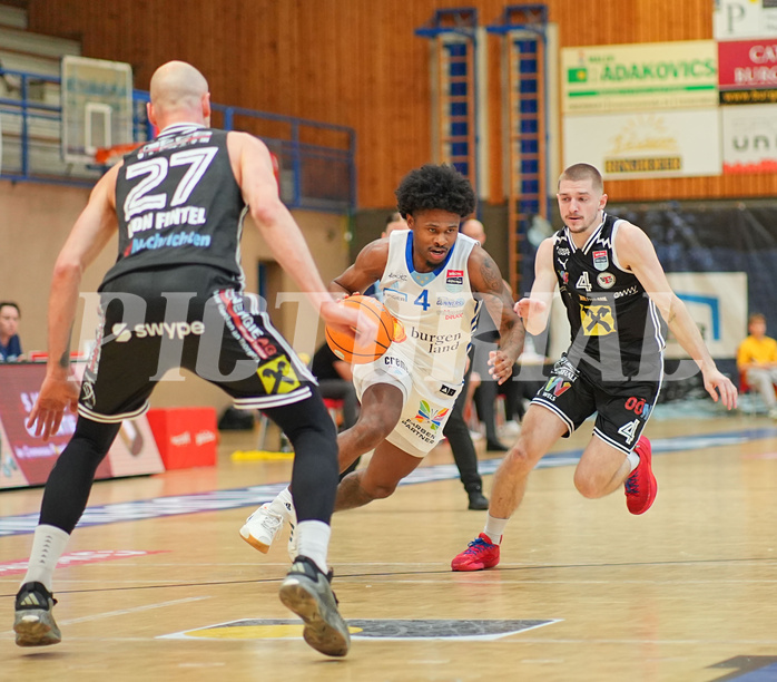 Basketball Superliga 2024/25, 10.Plazierungsrunde Oberwart Gunners vs. Flyers Wels


