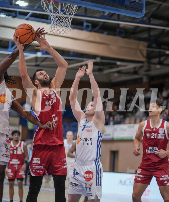 Basketball Superliga 2024/25, Grunddurchgang 11.Runde Oberwart Gunners vs. BC Vienna


