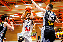 Basketball, win2day Basketball Superliga 2024/25, Playoffs Halbfinale 2. Spiel
, BBC Nord Dragonz, Gmunden Swans, Jalen Green (22)