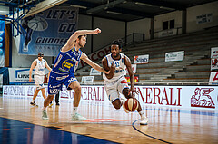 Basketball, bet-at-home Basketball Superliga 2020/21, Platzierungsrunde, 1. Runde, Oberwart Gunners, Gmunden Swans, Quincy Diggs (13)