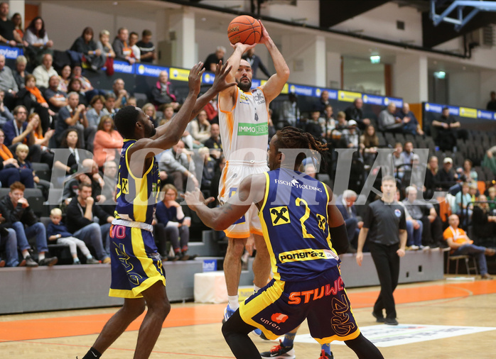 Basketball Superliga 2021/22, Grunddurchgang 2.Runde Klosterneuburg Dukes vs. UBSC Graz