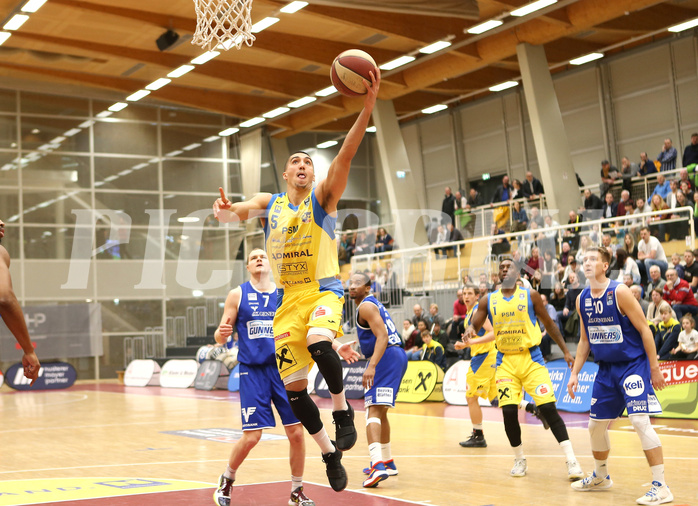 Basketball Superliga 2019/20, 4.Plazierungsrunde St.Pölten vs. Oberwart Gunners