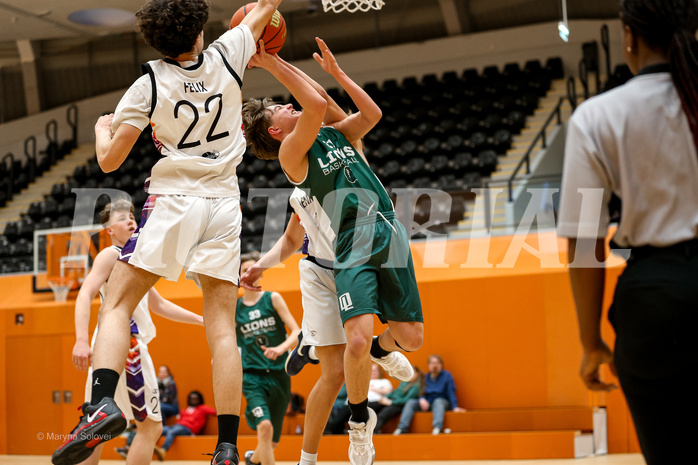 08.03.2025 Österreichischer Basketballverband 2024/25, SLMU16, Post SV Wien vs Dornbirn Lions