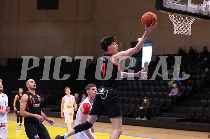 05.02.2023, Graz, Raiffeisen Sportpark Graz, Basketball Zweite Liga 2022/23, Grunddurchgang, Runde 15, Future Team Steiermark vs Mistelbach Mustangs 