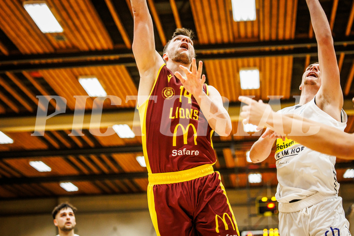 Basketball, Basketball Zweite Liga 2024/25, Grunddurchgang 6.Runde, Mattersburg Rocks, Traiskirchen Lions, Maximilian Schuecker (14)