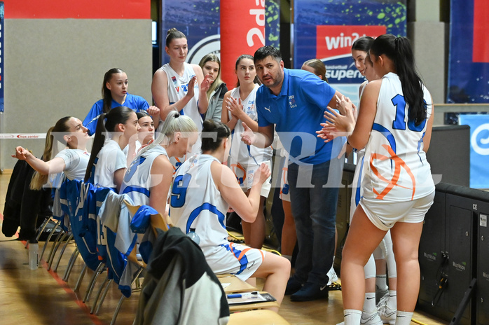 Basketball Damen Supercup 2024/25, 4.Runde, DBB Wels vs Vienna United,

