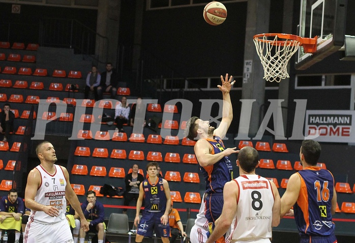 Basketball ABL 2016/17 Grunddurchgang 15.Runde BC Vienna vs Fürstenfeld Panthers