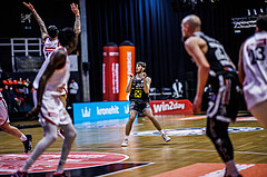 Basketball, Win2Day Superliga 2024/25, Grunddurchgang 17.Runde, BC Vienna, Flyers Wels, Elvir Jakupovic (21)