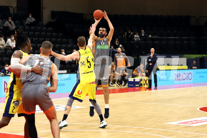 Basketball Superliga 2021/22, Grunddurchgang 11.Runde UBSC Graz vs. BK IMMOunited Dukes
