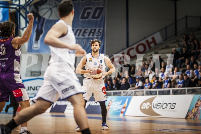 Basketball, ABL 2018/19, Grunddurchgang 33.Runde, Oberwart Gunners, Vienna DC Timberwolves, Hannes Ochsenhofer (9)