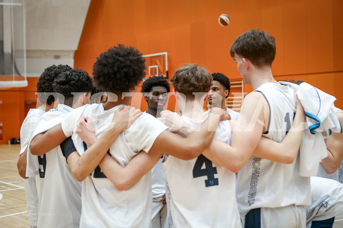 26.01.2025 Österreichischer Basketballverband 2024/25, SLMU19, Vienna Timberwolves vs. Basket Dukes