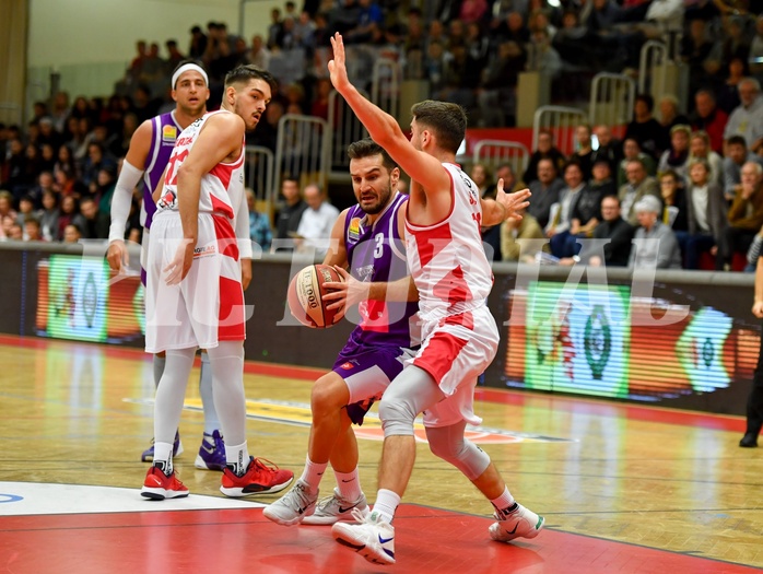 Basketball ABL 2018/19 Grunddurchgang 08. Runde Flyers Wels vs Vienna D.C. Timberwolves
