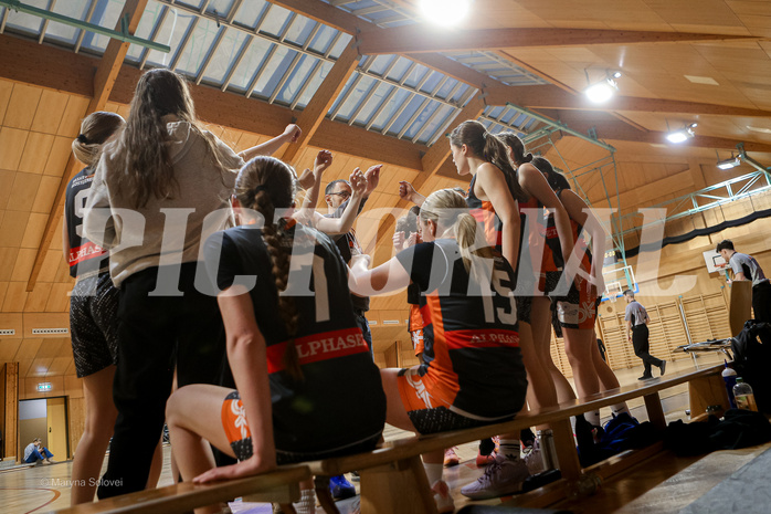 23.02.2025 Österreichischer Basketballverband 2024/25, SLWU16 Vienna Timberwolves vs. Basket Duchess