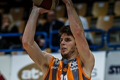 Basketball, ABL 2018/19, Grunddurchgang 13.Runde, Oberwart Gunners, Klosterneuburg Dukes, Lennard Burgemeister (10)