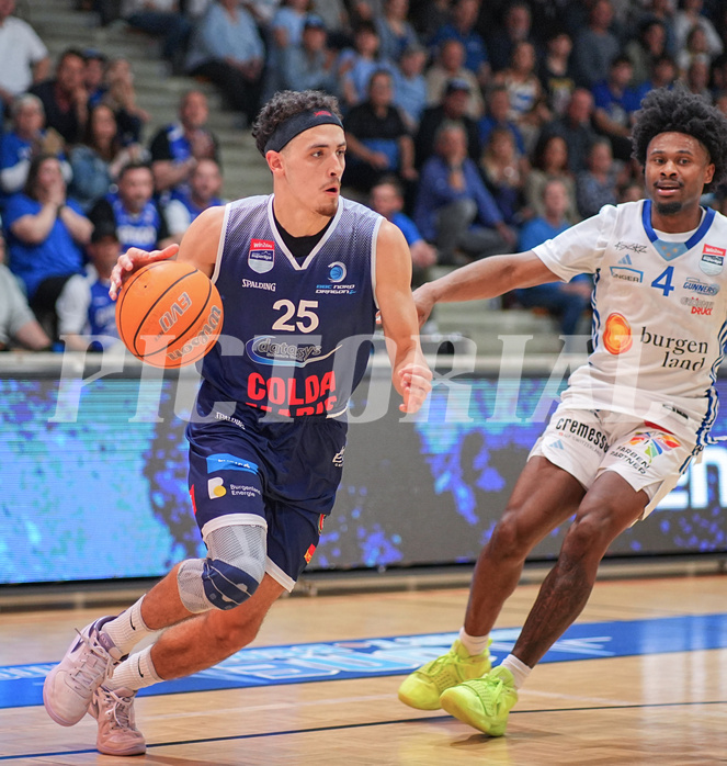 Basketball Superliga 2024/25, Playoffs, Finale Spiel 1 Oberwart Gunners vs. BBC Nord Dragonz