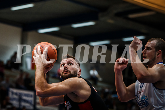 Basketball, bet-at-home Basketball Superliga 2021/22, Grunddurchgang Runde 4, Oberwart Gunners, BC GGMT Vienna, Jozo Rados (3)