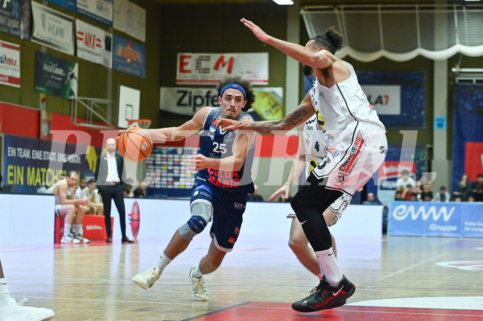 Basketball, Superliga 2024/25, Grunddurchgang 17.Runde, Flyers Wels vs. BBC Nord Dragonz,
