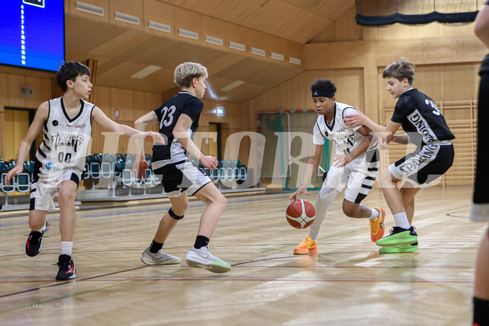 22.03.2025 Österreichischer Basketballverband 2024/25, SLMU14, Vienna Giants vs. BBC Nord Dragonz 