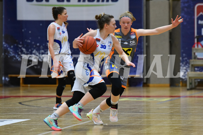 Basketball Superliga 2021/22, Halbfinale Spiel 2,
DBB LZ OÖ vs BK Raiffeisen Duchess Klosterneuburg,
