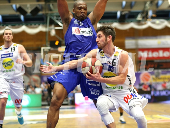 Basketball ABL 2015/16 Grundurchgang 30.Runde Gmunden Swans vs. Oberwart Gunners



