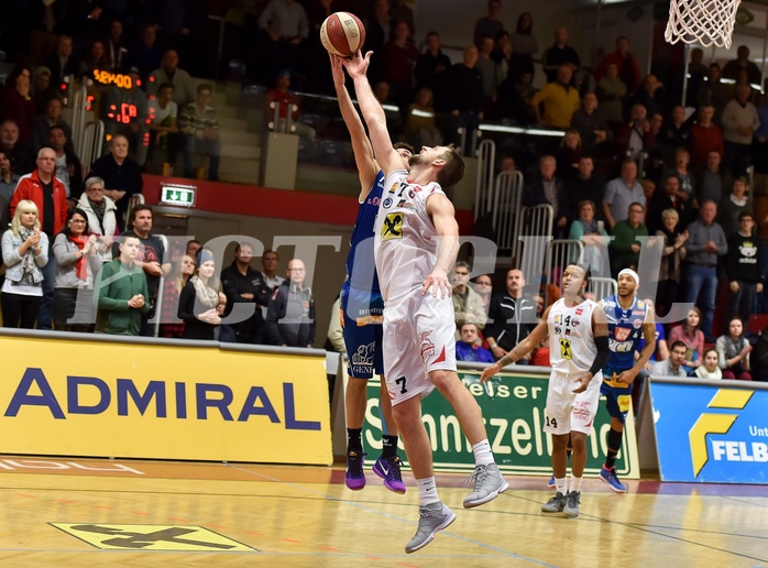 Basketball ABL 2015/16 Grunddurchgang 23.Runde WBC Wels vs Kapfenberg Bulls