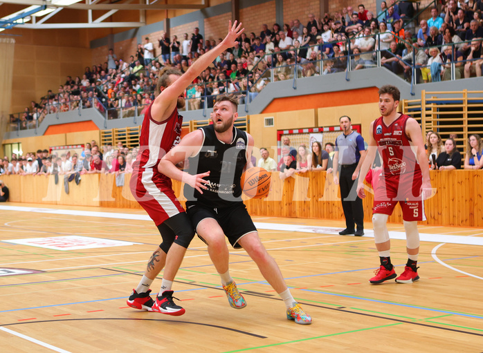 Basketball Zweite Liga 2023/24, Playoff, Finale Spiel 3 Mistelbach Mustangs vs. Union Deutsch Wagram


