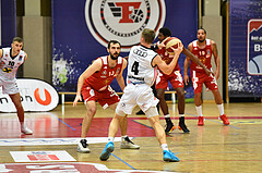 Basketball Superliga 2020/21, Grunddurchgang 8. Runde Flyers Wels vs. BC Vienna