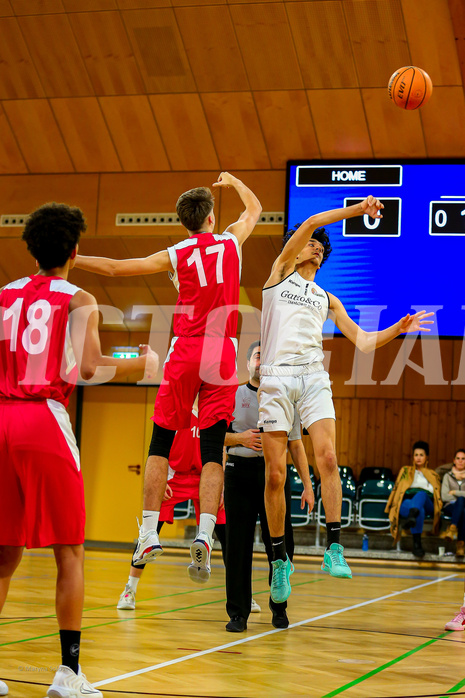 26.11.2024 Österreichischer Basketballverband 2024/25, SLMU19 Basket Flames vs. Mattersburg Rocks