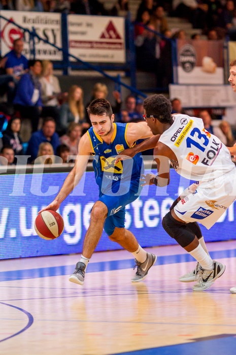 Basketball ABL 2015/16 Grunddurchgang 10.Runde Oberwart Gunners vs. UBSC Graz