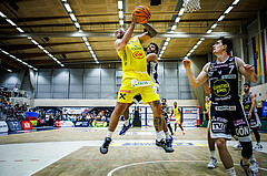 Basketball, Win2Day Superliga 2023/24, Grunddurchgang 4.Runde, SKN St. Pölten, Gmunden Swans, Nebosja Dukic (13)