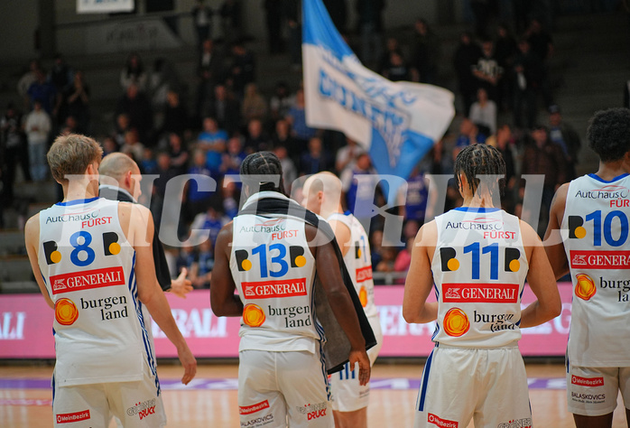 Basketball Superliga 2024/25, Grunddurchgang 15. Runde Oberwart Gunners vs. ST. Pölten