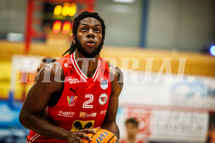 Basketball, win2day Basketball Superliga 2024/25, Grunddurchgang 8.Runde, SKN St. Pölten, Flyers Wels, Damion Rosser (2)