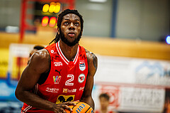 Basketball, win2day Basketball Superliga 2024/25, Grunddurchgang 8.Runde, SKN St. Pölten, Flyers Wels, Damion Rosser (2)