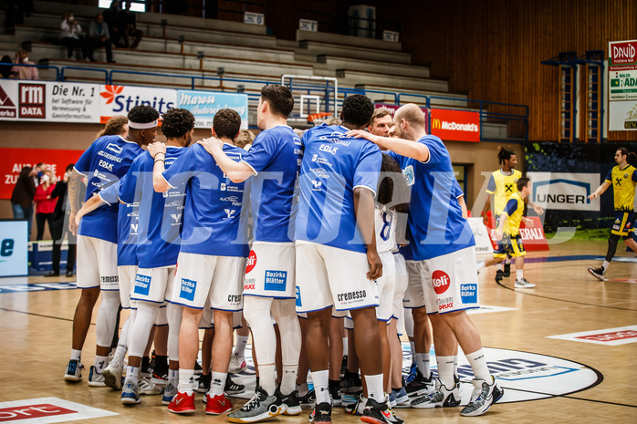 Basketball, bet-at-home Basketball Superliga 2021/22, Platzierungsrunde Spiel 8, Oberwart Gunners, UBSC Graz, 