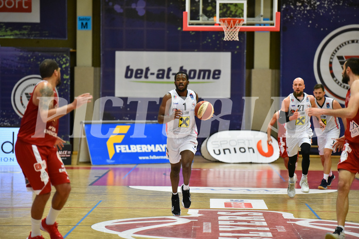 Basketball Superliga 2020/21, Grunddurchgang 8. Runde Flyers Wels vs. BC Vienna