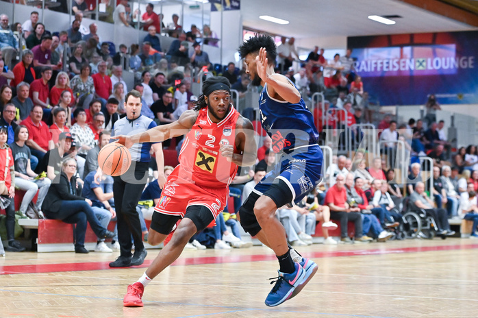 Basketball Superliga 2024/25, Playoff, Viertelfinale Spiel 1, Flyers Wels vs BBC Nord Dragonz,